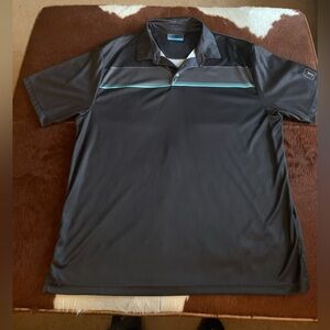 PGA Tour Mens Polo Golf Shirt Size XL Short Sleeve rn#37763 Polyester Shirt